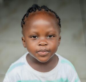 child with enlarged adenoids