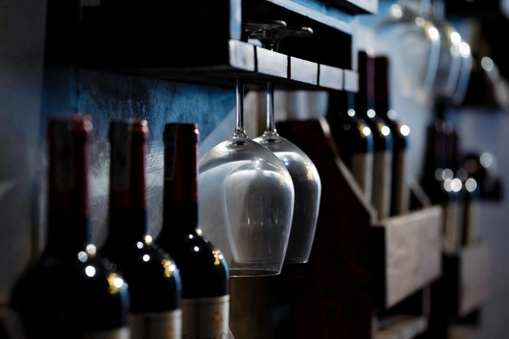 elegant wine carafe