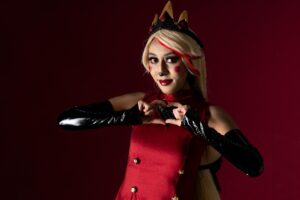 Rosie Hazbin Hotel pose