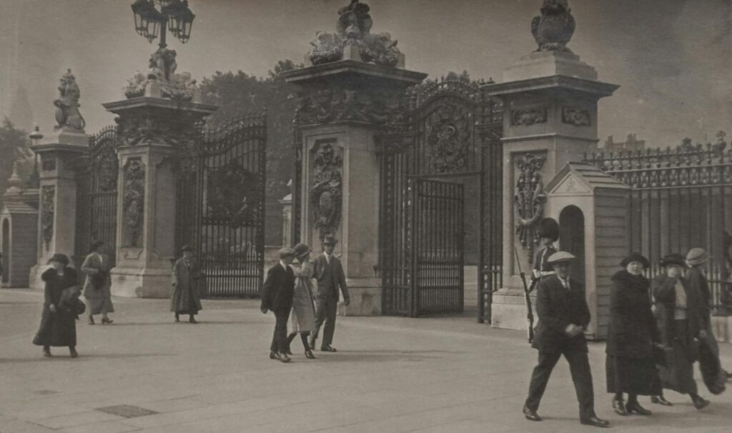 vintage European photographic print